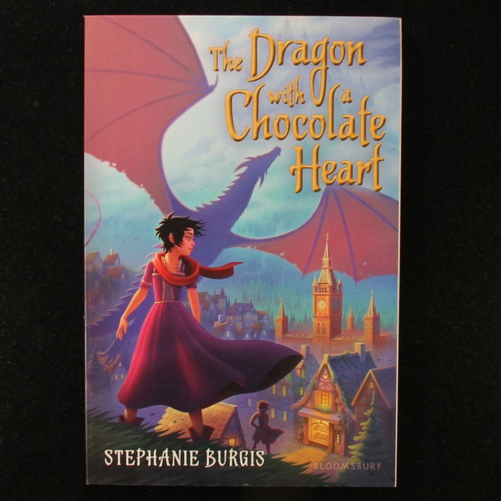 The Dragon With A Chocolate Heart by Stephanie Burgis - Paperback